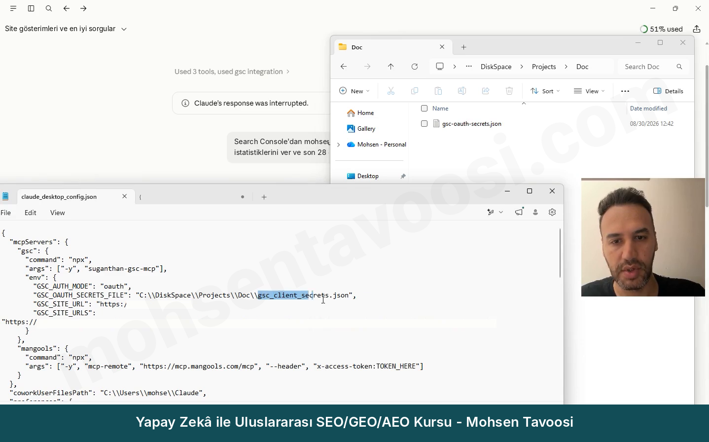 Config'deki dosya adı klasördeki dosya adıyla aynı değil
